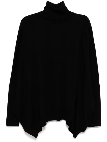  Junya Watanabe Roll-neck Sweater - Black 