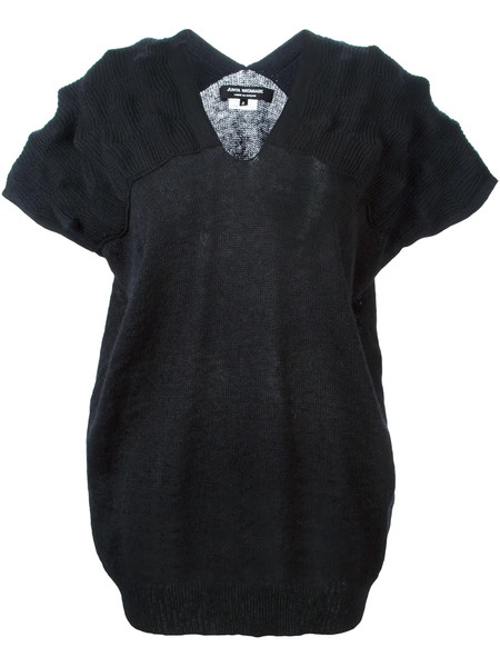 Junya Watanabe Shortsleeved Sweater - Black 