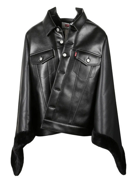  Junya Watanabe X Levi's Button-fastening Jacket - Black 