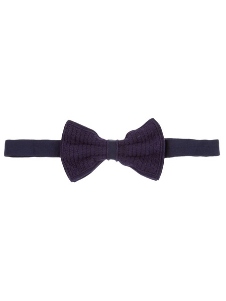  Jupe Silk Bow Tie - Black 