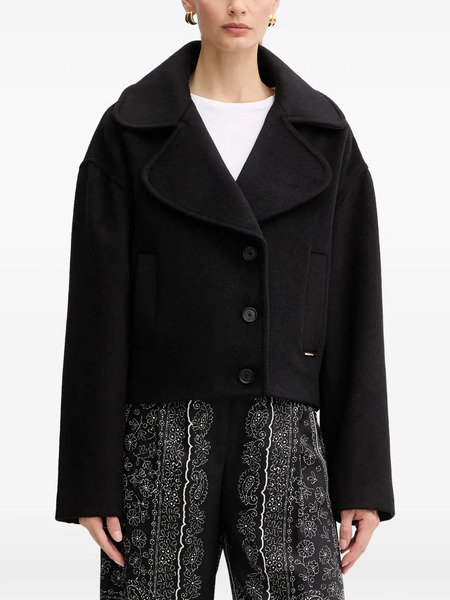  Just Cavalli Button-up Jacket - Black 