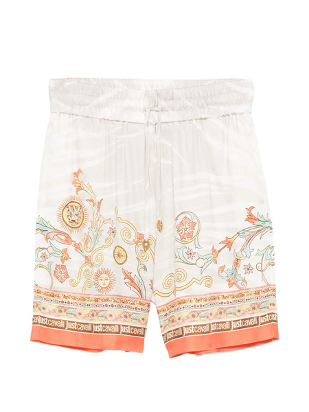  Just Cavalli Drawstring Shorts - Neutrals 