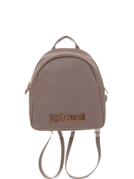  Just Cavalli Logo Backpack - Brown 