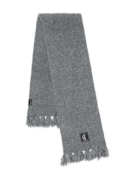  Just Cavalli Logo-patch Scarf - Grey 