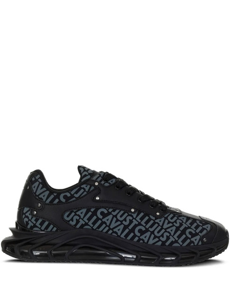  Just Cavalli Logo-print Sneakers - Black 