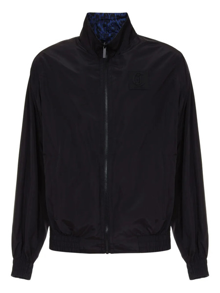  Just Cavalli Reversible Zip-up Lightweight Jacket - Black 