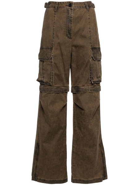  Juun.j Detachable Cargo Pants - Brown 