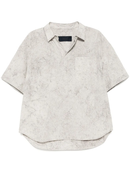  Juun.j Graphic-print Shirt - Grey 