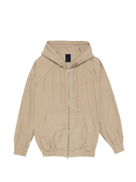  Juun.j Hooded Zip-up Jacket - Neutrals 
