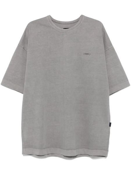  Juun.j Logo-embroidered T-shirt - Grey 
