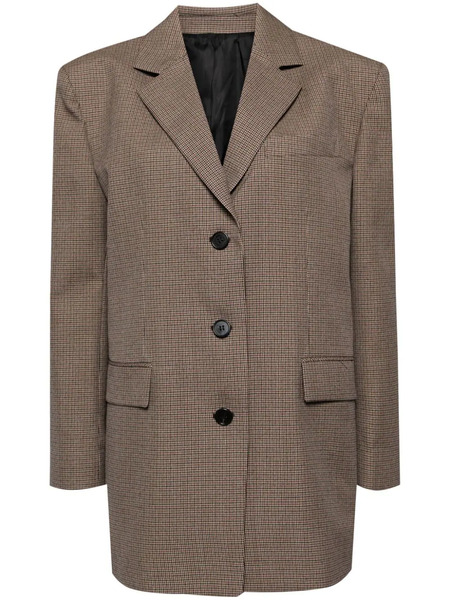  Juun.j Loose Fit Single Jacket - Brown 