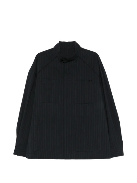  Juun.j Pinstripe Pocket Shirt - Blue 