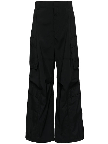  Juun.j Poly Puckering String Trousers - Black 
