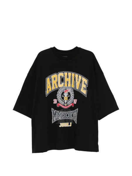  Juun.j Printed T-shirt - Black 