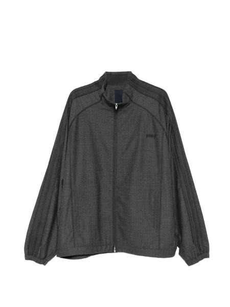  Juun.j Zip-up Checked Jacket - Grey 