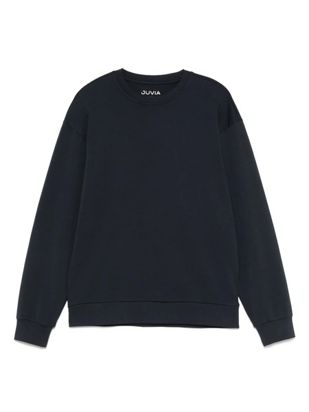  Juvia Crew-neck Sweatshirt - Blue 