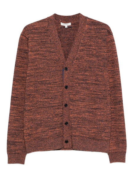  Jw Anderson Button-front Speckled Cardigan - Blue 