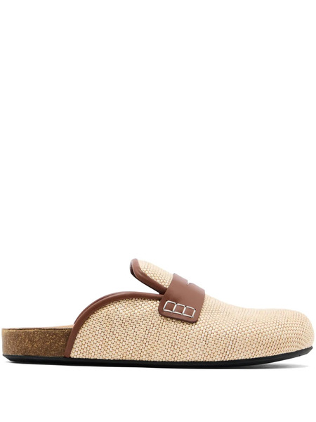  Jw Anderson Canvas Mules - Neutrals 