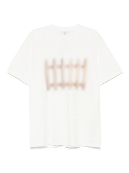  Jw Anderson Fence-printed T-shirt - Neutrals 