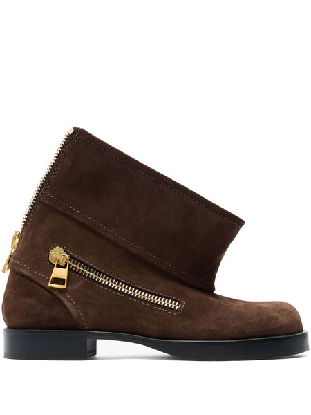  Jw Anderson Leather Ankle Boots - Brown 