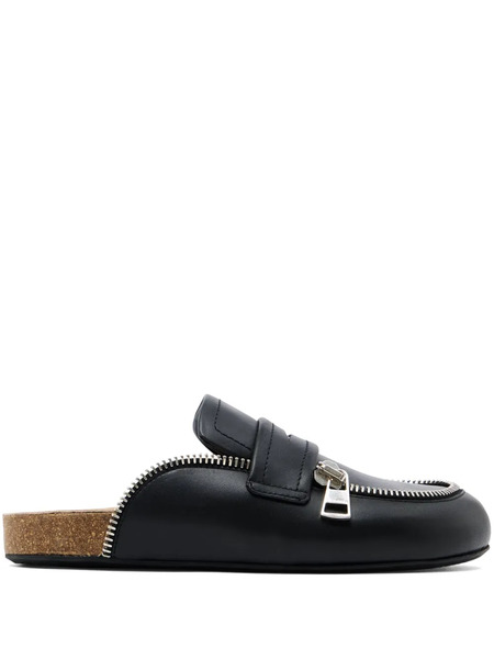  Jw Anderson Leather Mules - Black 