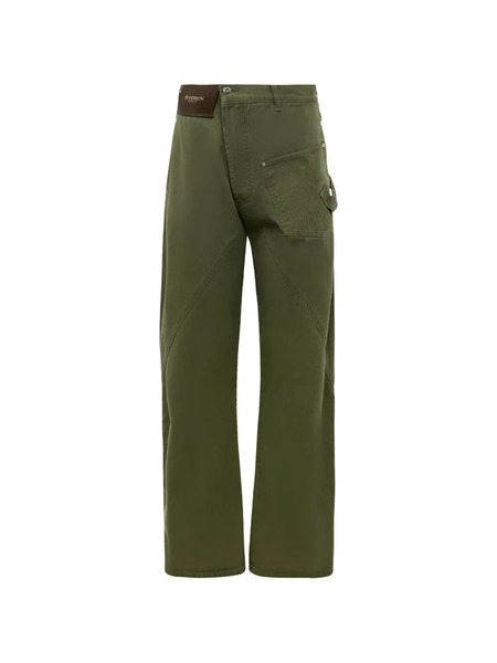  Jw Anderson Panelled Trousers - Green 