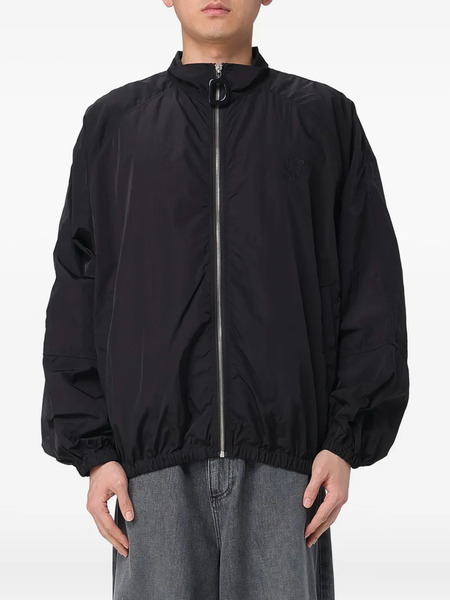  Jw Anderson Raglan-sleeve Zip-up Jacket - Black 