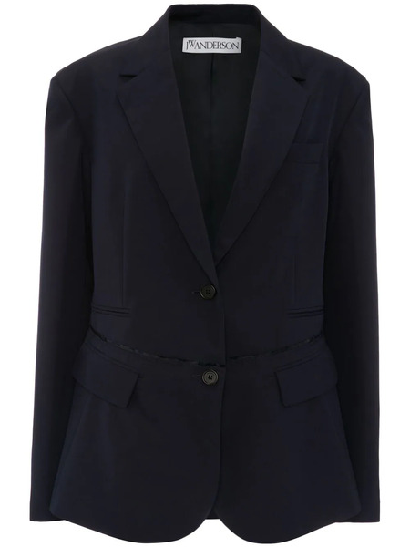  Jw Anderson Single-breasted Blazer - Blue 