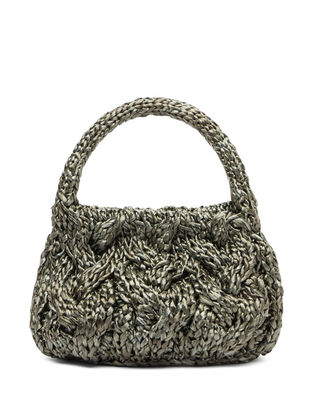  Jw Anderson Small Cable Knit Bag - Grey 