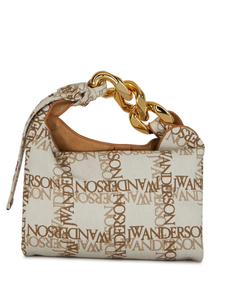  Jw Anderson Small Chain Shoulder Bag - Neutrals 