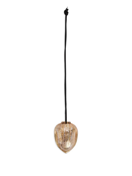  Jw Anderson Walnut-shaped Keyring - Gold 