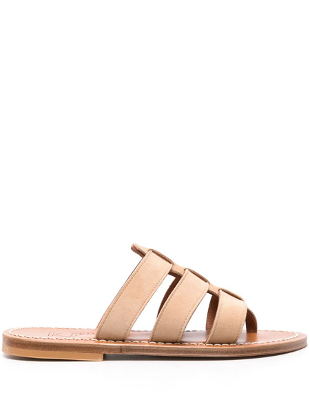 K. Jacques Dolon Caged Sandals - Neutrals 