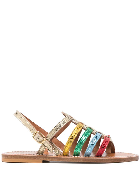  K. Jacques Homere Open-toe Sandals - Gold 