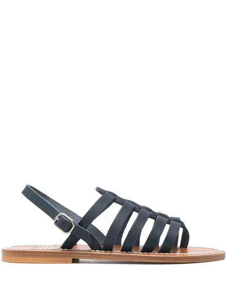  K. Jacques Homere Round-toe Sandals - Blue 