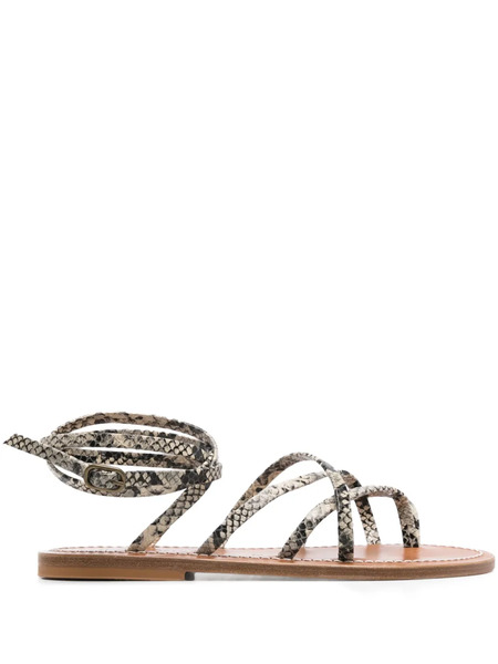  K. Jacques Zenobie Round-toe Sandals - Neutrals 