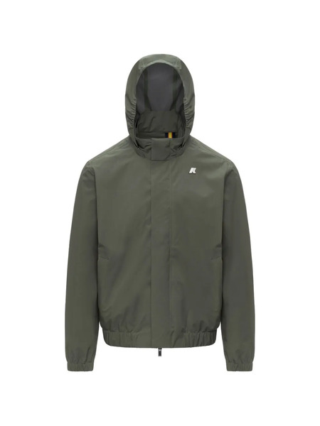  K-way Aurene Hooded Jacket - Green 