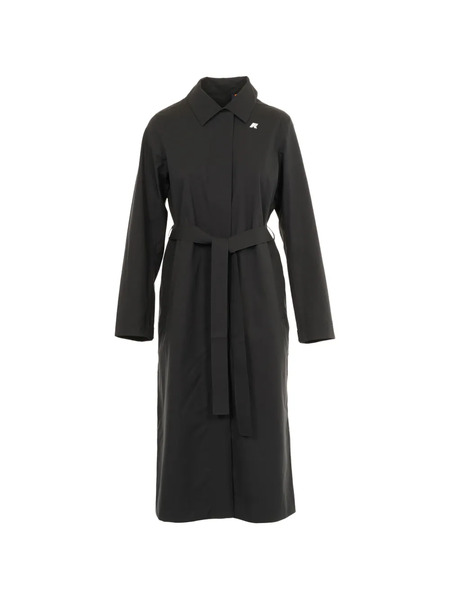  K-way Barbra Belted Coat - Black 