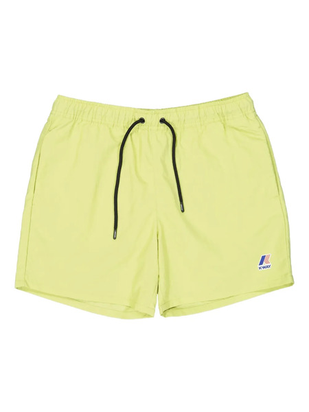  K-way Drawstring-waist Swim Shorts - Green 