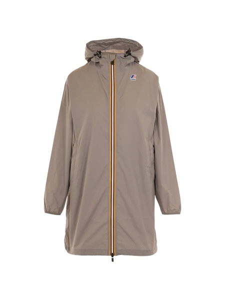  K-way Eiffel Hooded Zip Coat - Neutrals 