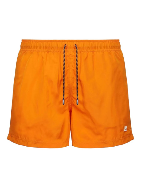  K-way Hazel Drawstring Swim Shorts - Orange 