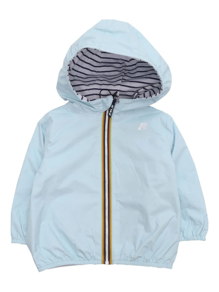  K-way Hooded Reversible Jacket - Blue 