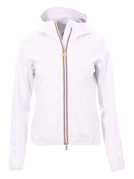  K-way Hooded Zip Jacket - White 