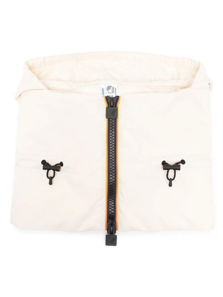  K-way Hooded Zip-up Scarf - Neutrals 