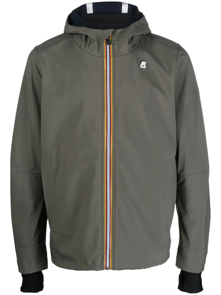  K-way Jack Bonded Hooded Jacket - Green 