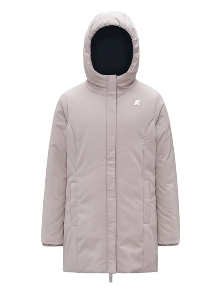  K Way Kids Hooded Coat - Blue 