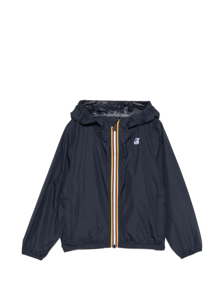  K Way Kids Hooded Zip Jacket - Blue 