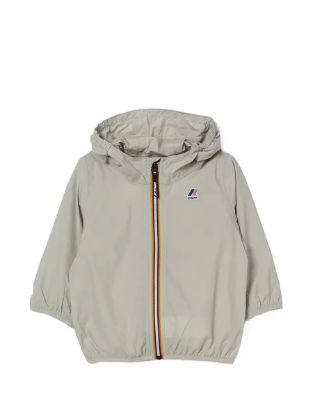  K Way Kids Hooded Zip Jacket - Neutrals 