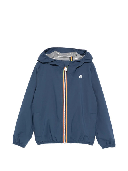  K Way Kids P. Jake Plus.2 Hooded Jacket - Blue 