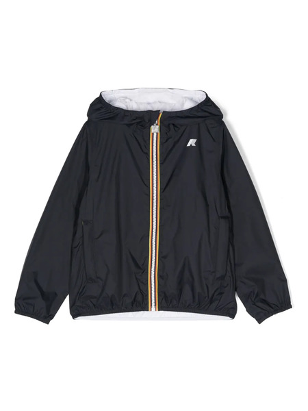  K Way Kids P. Jake Plus.2 Reversible Rain Jacket - Blue 