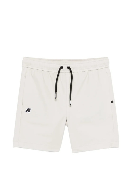  K Way Kids P. Nesilier Drawstring Shorts - Grey 